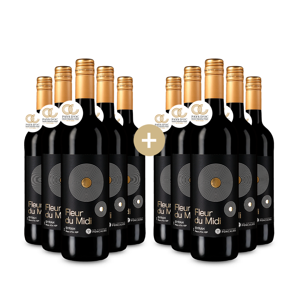 5+5 fliaš Fleur du Midi Syrah 2023 – Gold