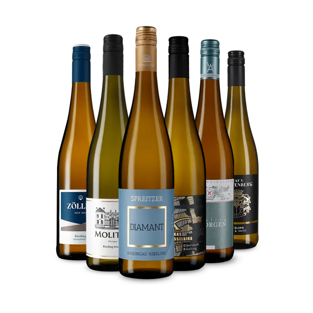 Exkluzívne hviezdne Rieslingy v balení po 6 kusoch – Gold