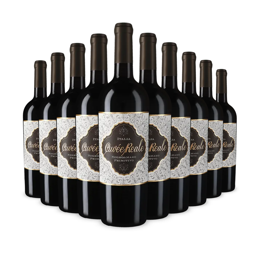 10 fliaš Cuvée Reale Negroamaro Primitivo 2024 – Gold