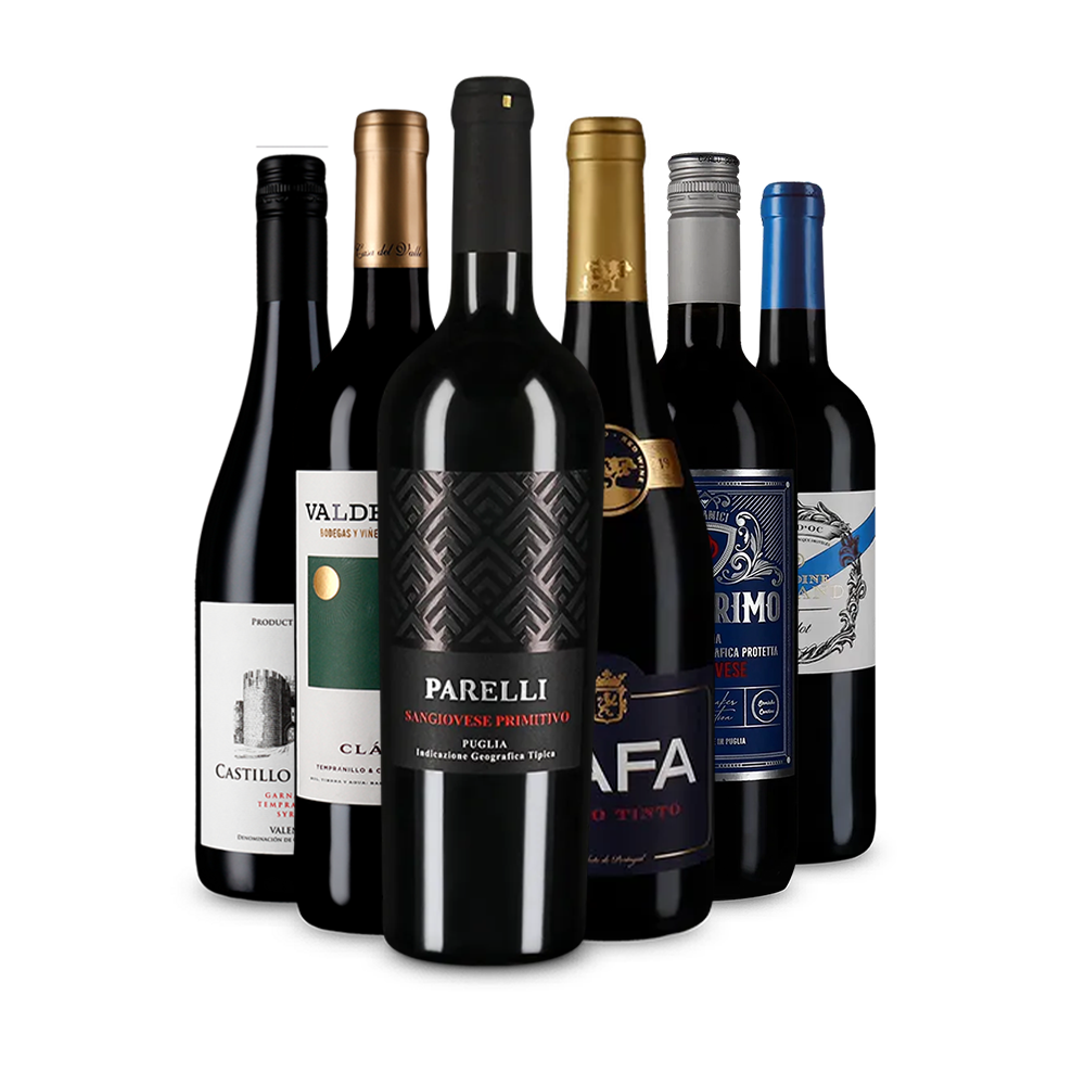 Červené vína z južnej Európy