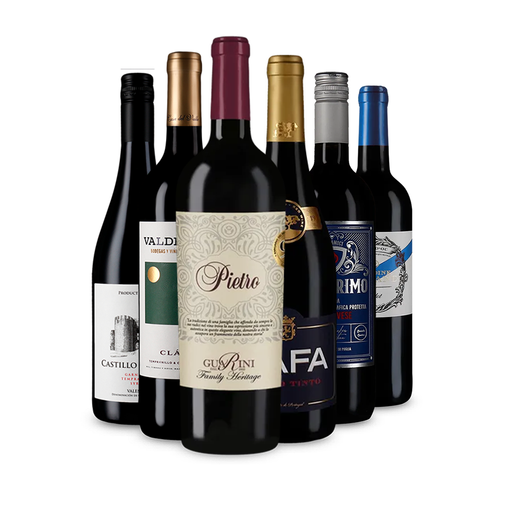 Červené vína z južnej Európy