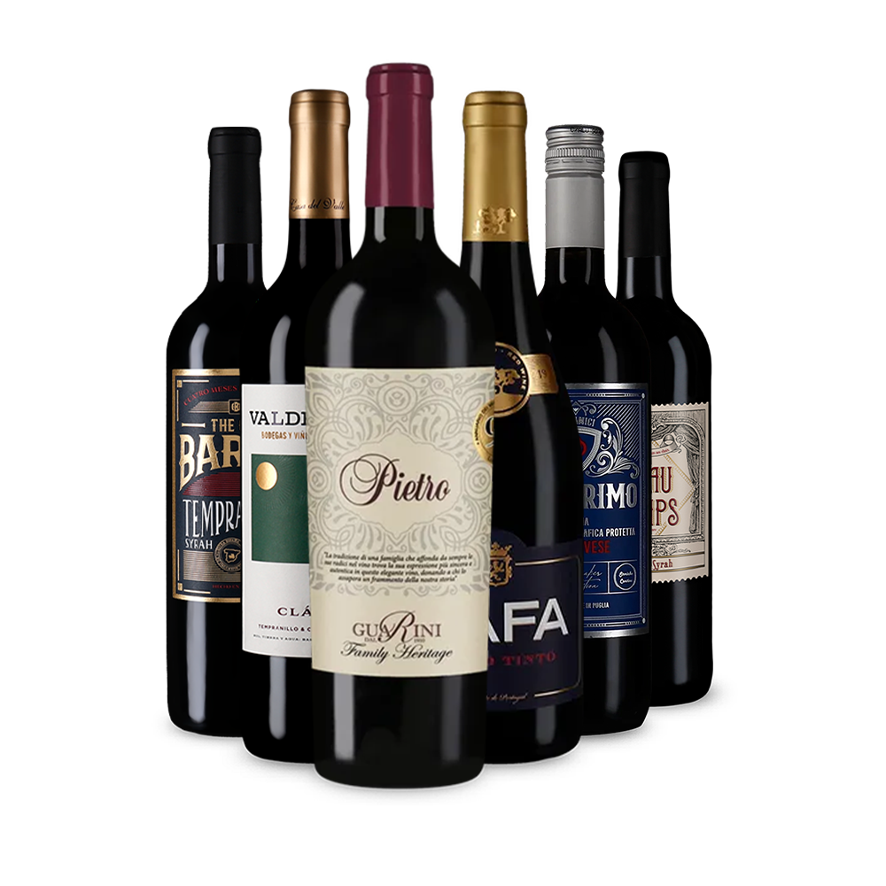 Červené vína z južnej Európy – Gold