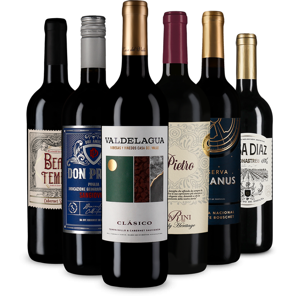 Červené vína z južnej Európy