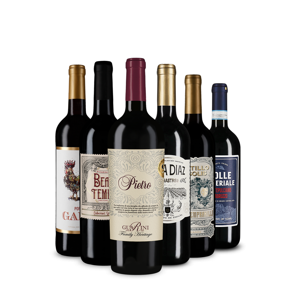 Červené vína z južnej Európy