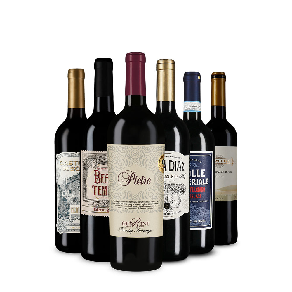 Červené vína z južnej Európy