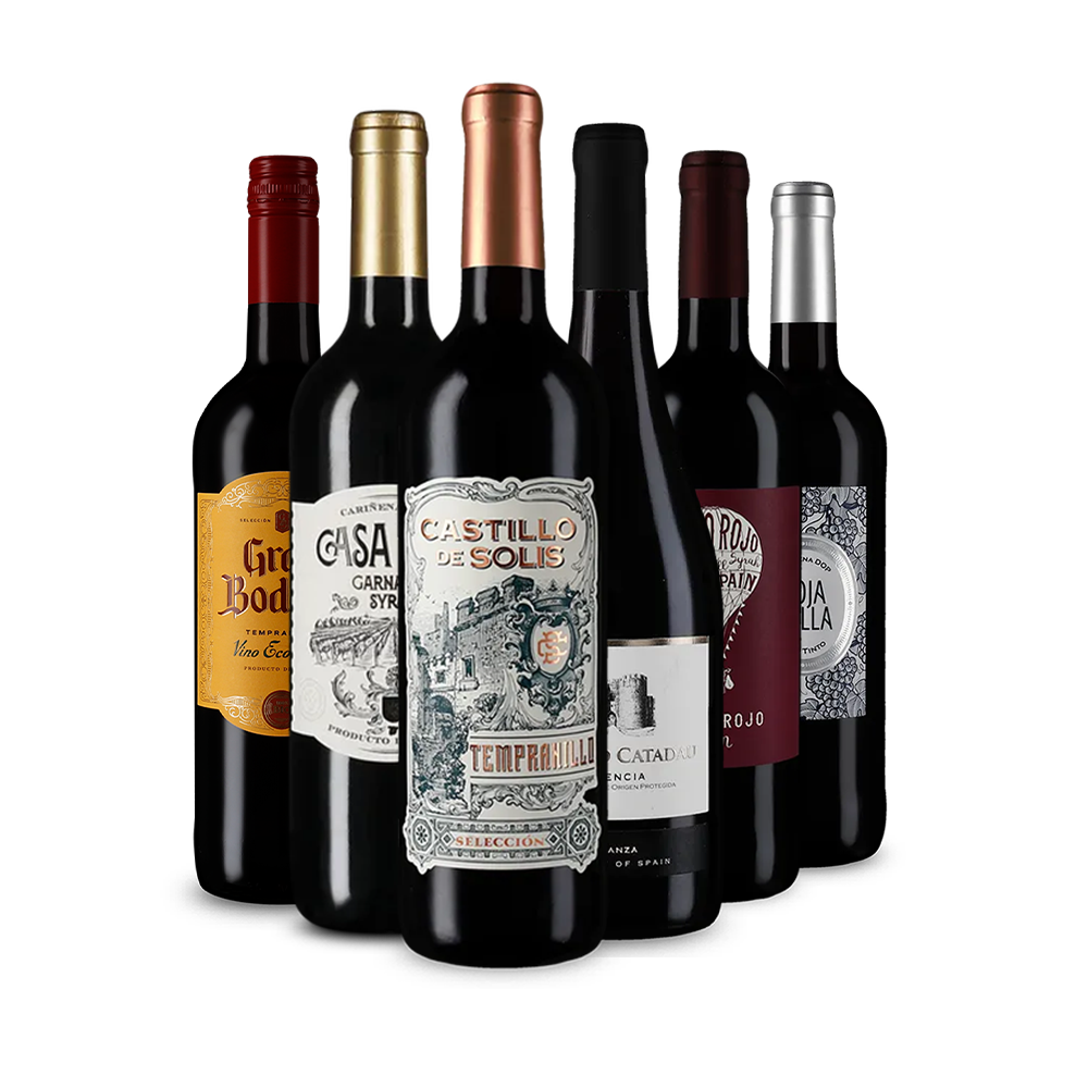 Plné temperamentu: španielske červené vína v balíčku