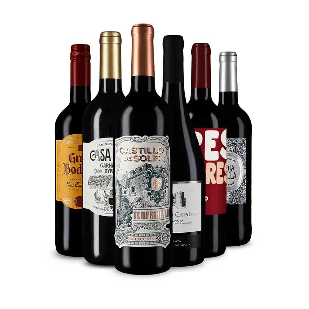 Plné temperamentu: španielske červené vína v balíčku