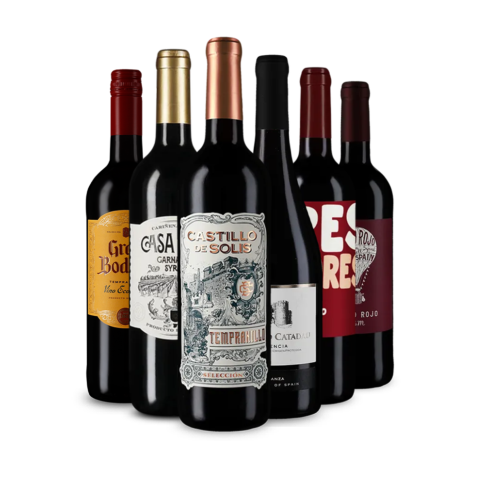 Plné temperamentu: španielske červené vína v balíčku