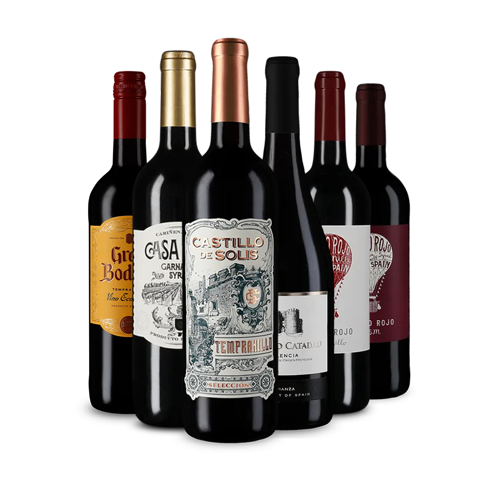 Plné temperamentu: španielske červené vína v balíčku