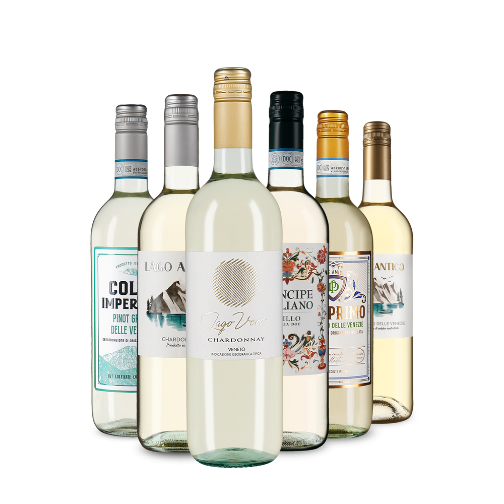 Talianske biele víno: naše degustačné hviezdy v balíčku