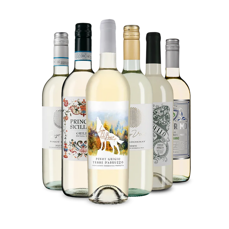 Talianske biele víno: naše degustačné hviezdy v balíčku – Gold