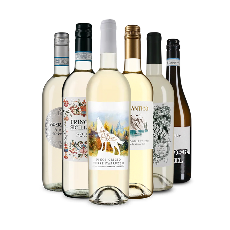 Talianske biele víno: naše degustačné hviezdy v balíčku – Gold