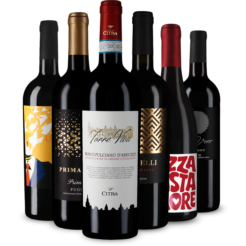 Talianske červené vína, ktoré si zamilujete