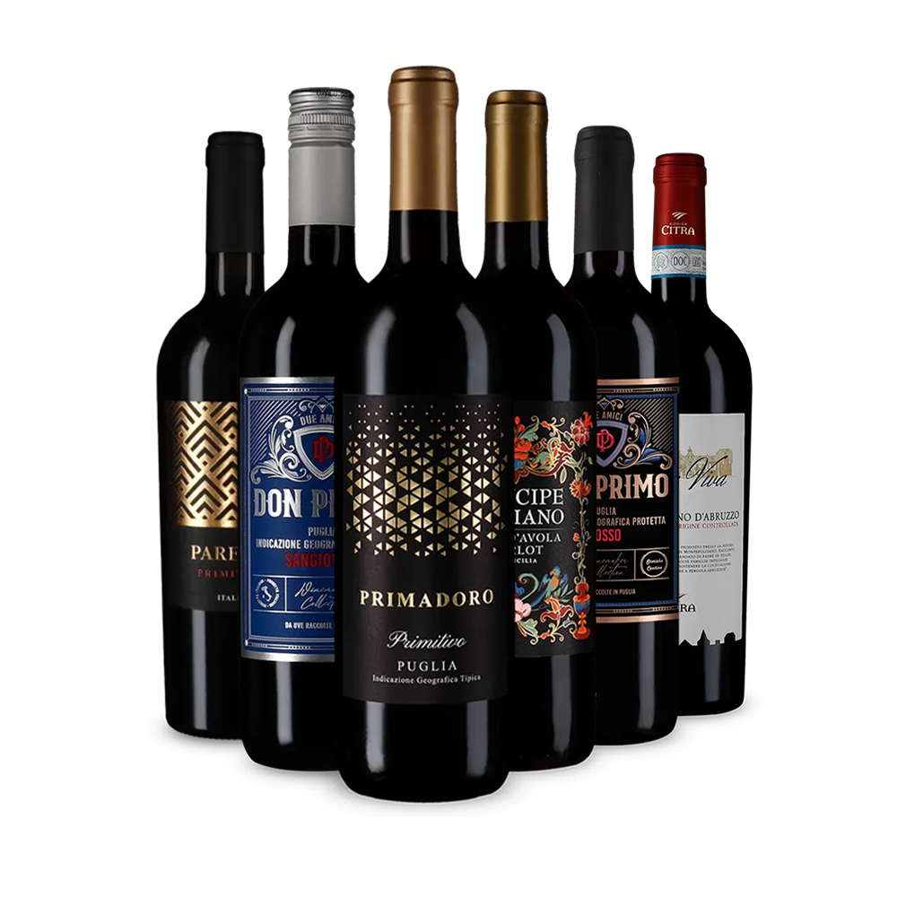 Talianske červené vína, ktoré si zamilujete – Gold