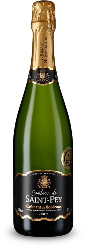 Comtesse de Saint-Pey Crémant de Bordeaux Blanc – Gold