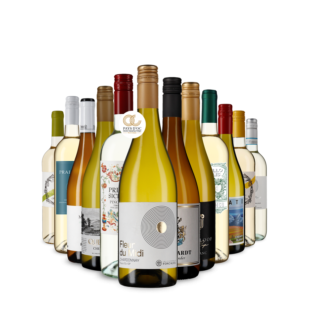 Úvodný balíček so širokým výberom bielych vín