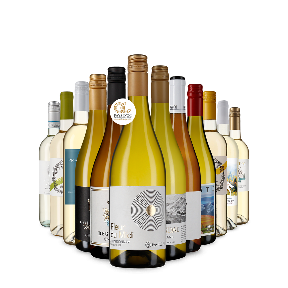 Úvodný balíček so širokým výberom bielych vín