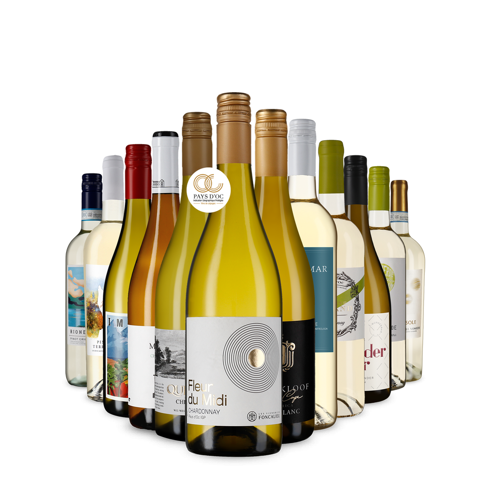 Úvodný balíček so širokým výberom bielych vín