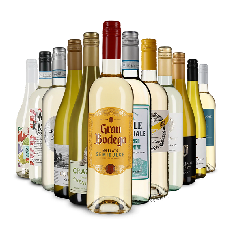 Úvodný balíček so širokým výberom bielych vín