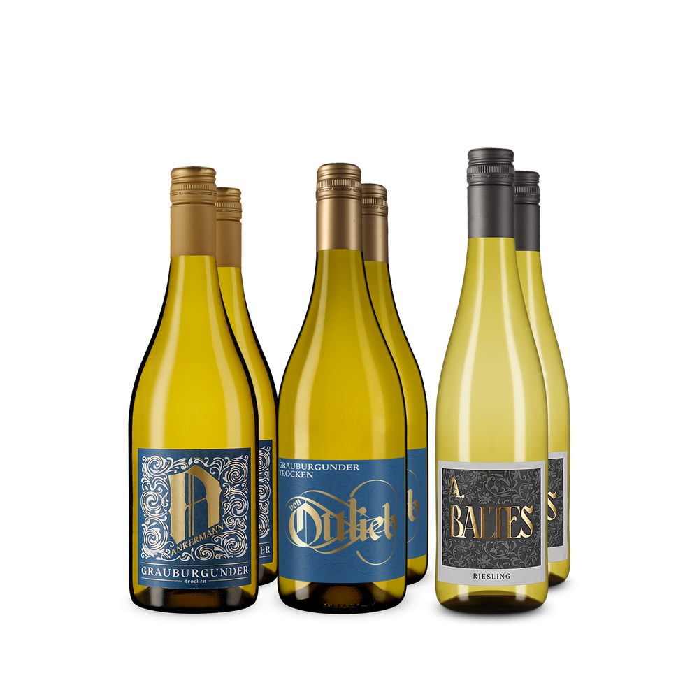 Nemecké biele vína v balíčku – Gold