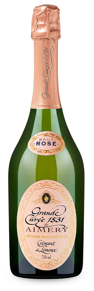 Grande Cuvée 1531 de Aimery Crémant de Limoux Rosé