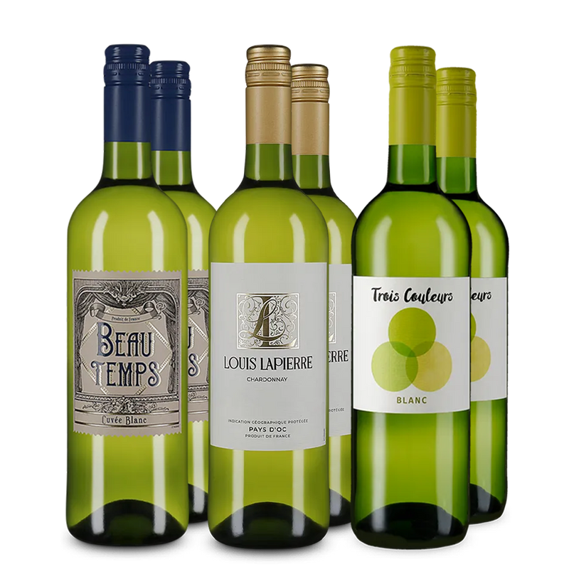 Francúzsko: Degustačný balíček bielych vín – Gold