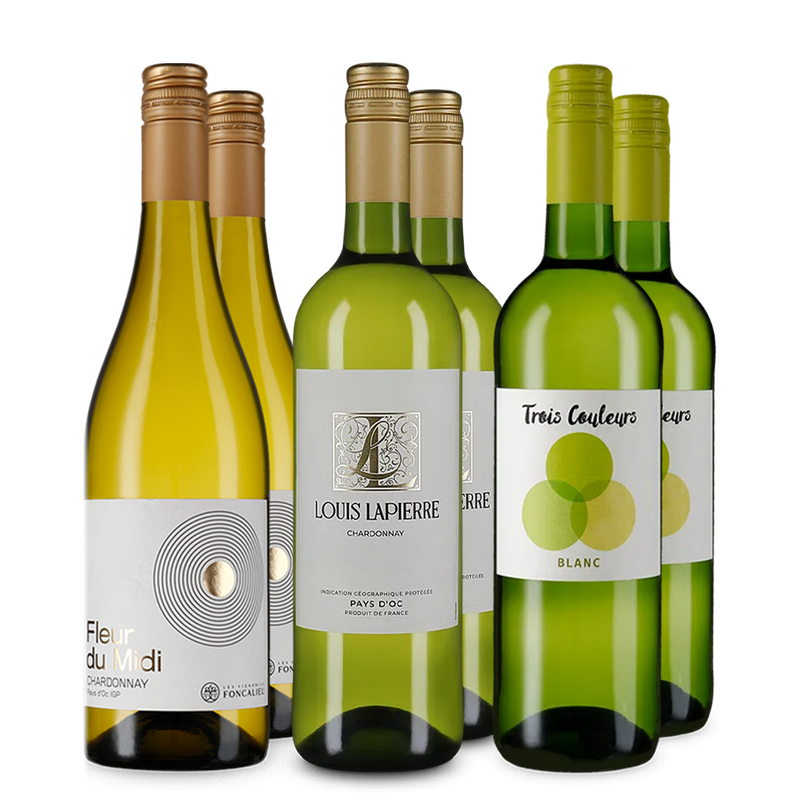 Francúzsko: Degustačný balíček bielych vín – Gold