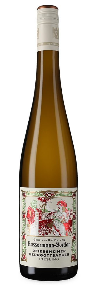 Geheimer Rat Dr. von Bassermann-Jordan Deidesheimer Herrgottsacker Riesling VDP.Erste Lage 2022 – Gold