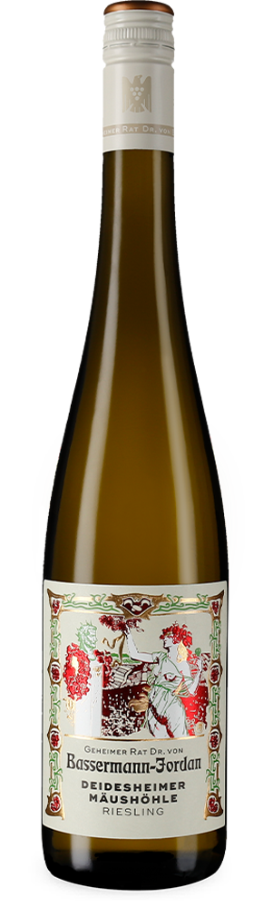 Geheimer Rat Dr. von Bassermann-Jordan Deidesheimer Mäushöhle Riesling VDP.Erste Lage 2022 – Gold