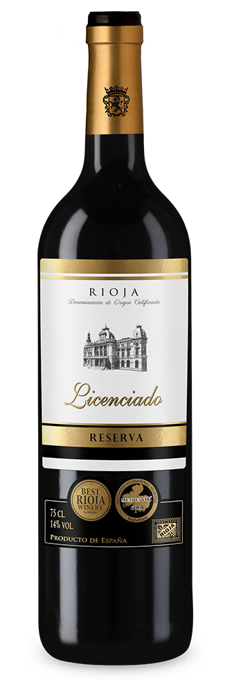 Bodegas Burgo Viejo Licenciado Rioja Reserva 2019 – Gold