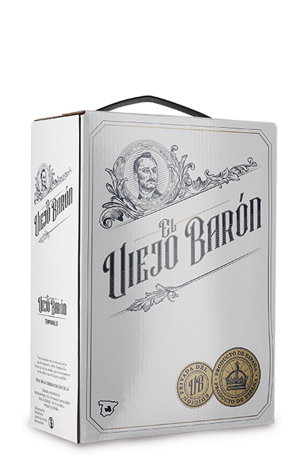 El Viejo Barón Tempranillo 3L Bag-in-Box 2022 – Gold