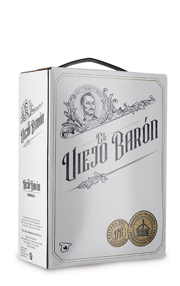 El Viejo Barón Tempranillo 3L Bag-in-Box 2022 – Gold