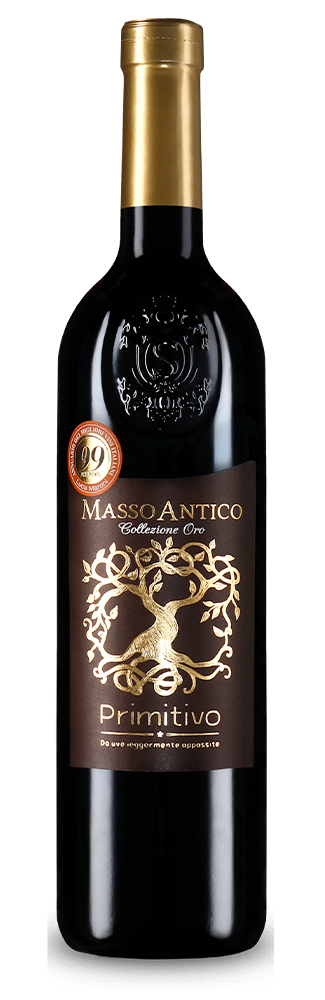 Cantine di Ora Masso Antico Primitivo Appassite Collezione Oro 2022 – Gold