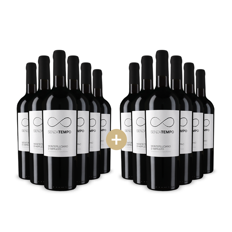 6+6 fliaš Senza Tempo Montepulciano d'Abruzzo 2022 – Gold