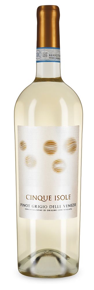 Cinque Isole Pinot Grigio delle Venezie 2023 – Gold