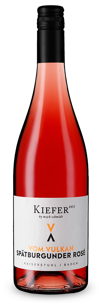 Friedrich Kiefer Vom Vulkan Rulandské modré Rosé 2024 – Gold