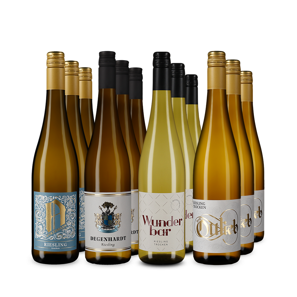 Hviezdny falcký Riesling v balení 4x3 – Gold