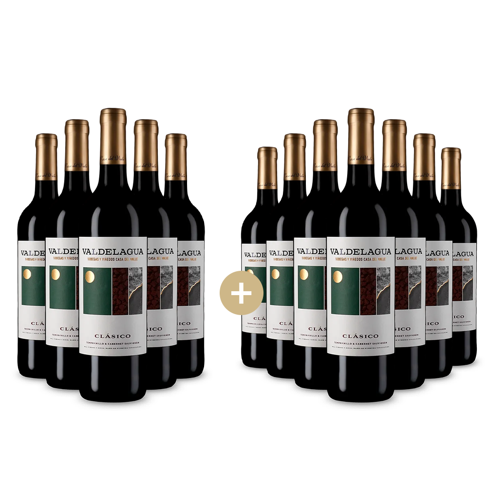 5+7 fliaš Valdelagua Clásico Tinto 2023 – Gold