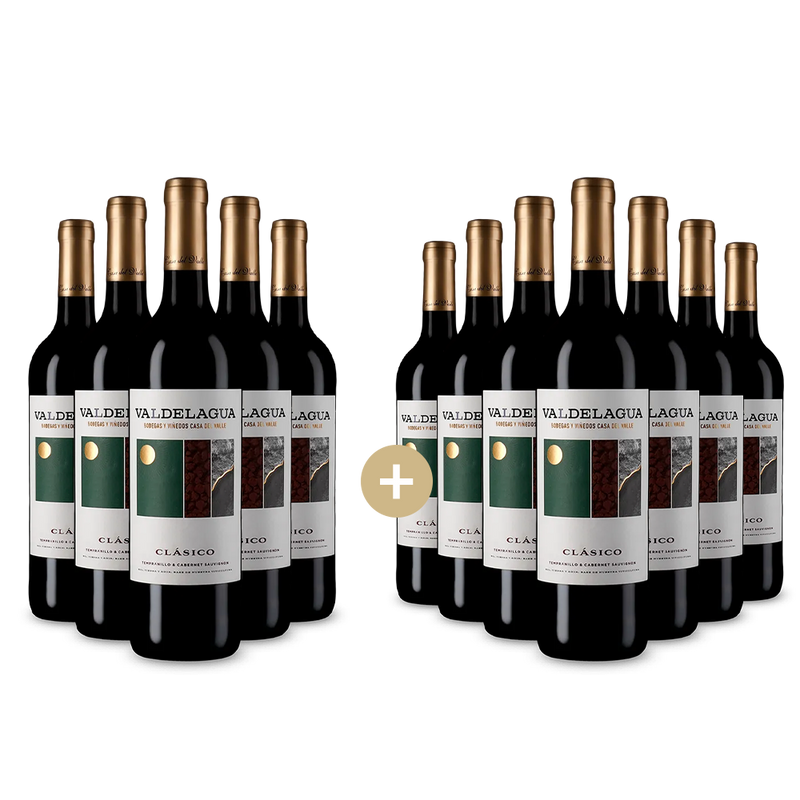 5+7 fliaš Valdelagua Clásico Tinto 2023 – Gold