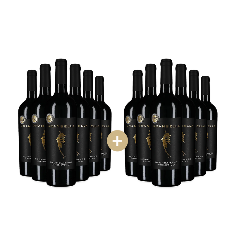 6+6 fliaš Negroamaro Primitivo 2024 – Gold