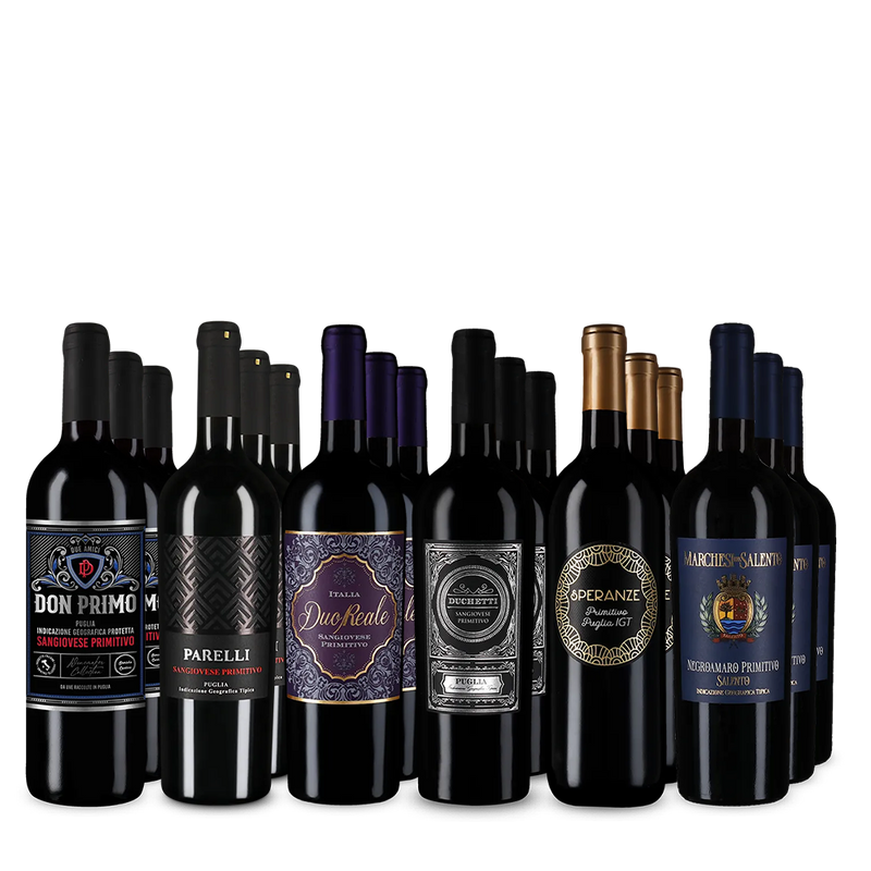 Primitivo XXL: Hviezdne balenie 6x3 – Gold