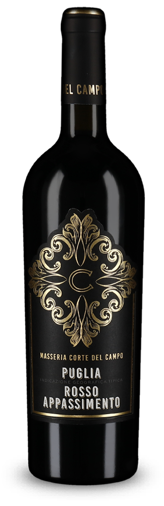 Masseria Corte del Campo Rosso Appassimento Puglia 2023 – Gold