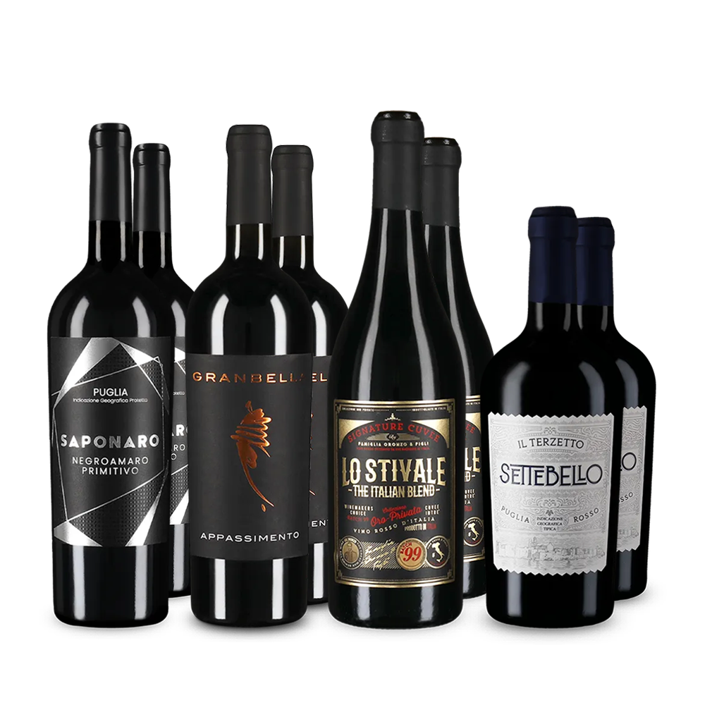 Červené hviezdy podľa Luca Maroniho v balení 4x2 – Gold