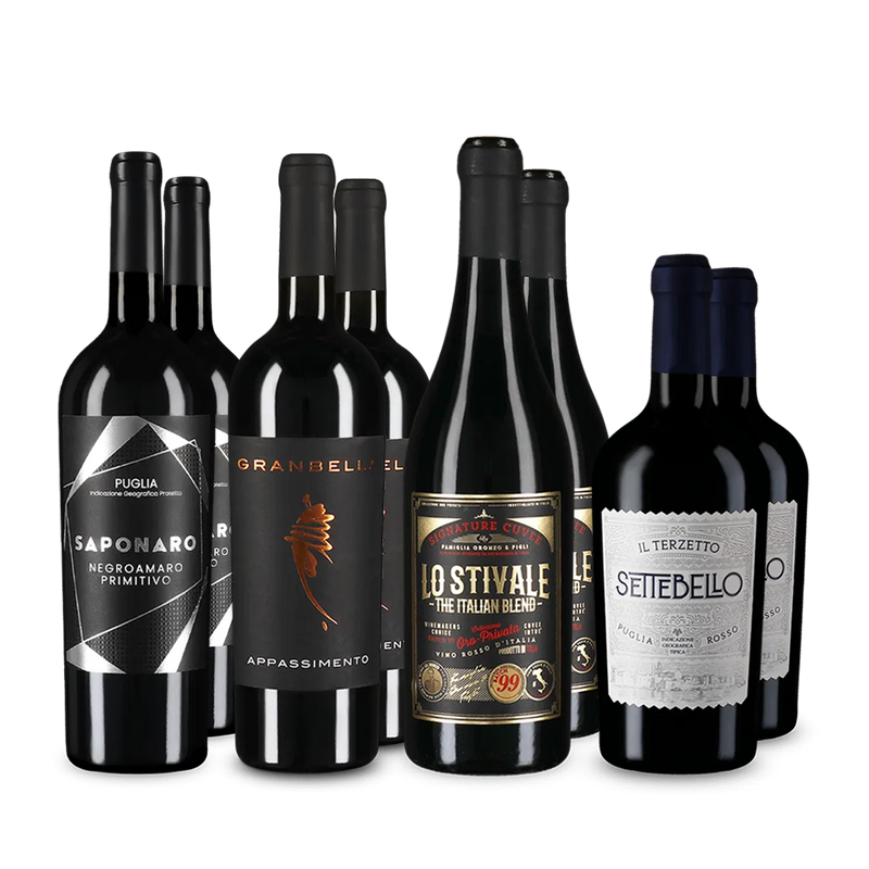 Červené hviezdy podľa Luca Maroniho v balení 4x2 – Gold