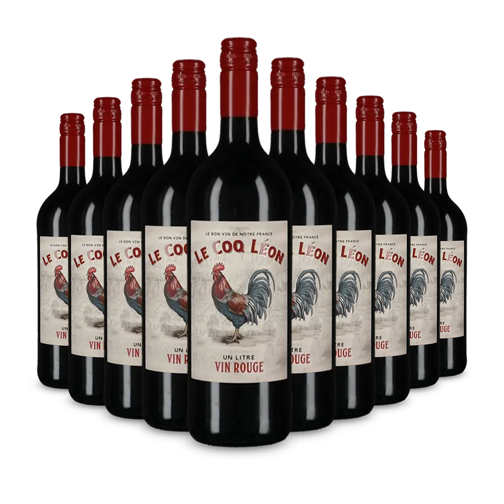 10 fliaš Un Litre Vin Rouge