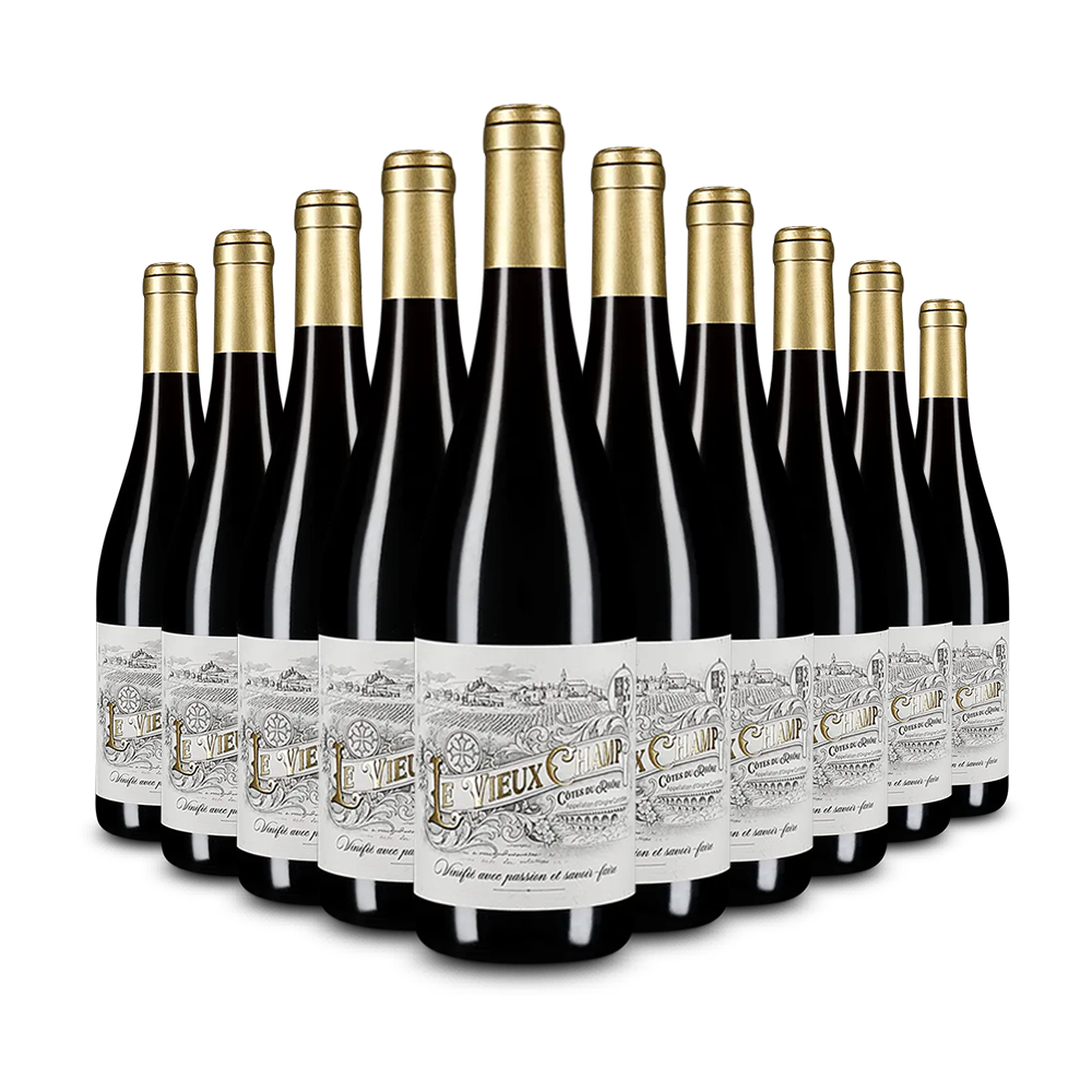 10 fliaš Côtes du Rhône 2023 – Gold