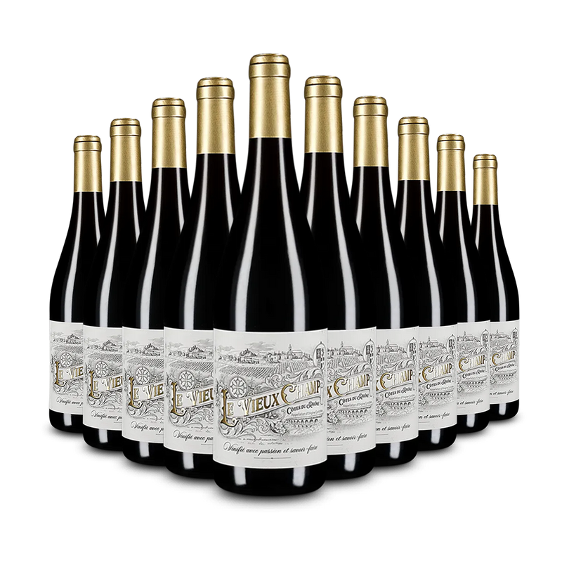 10 fliaš Côtes du Rhône 2023 – Gold