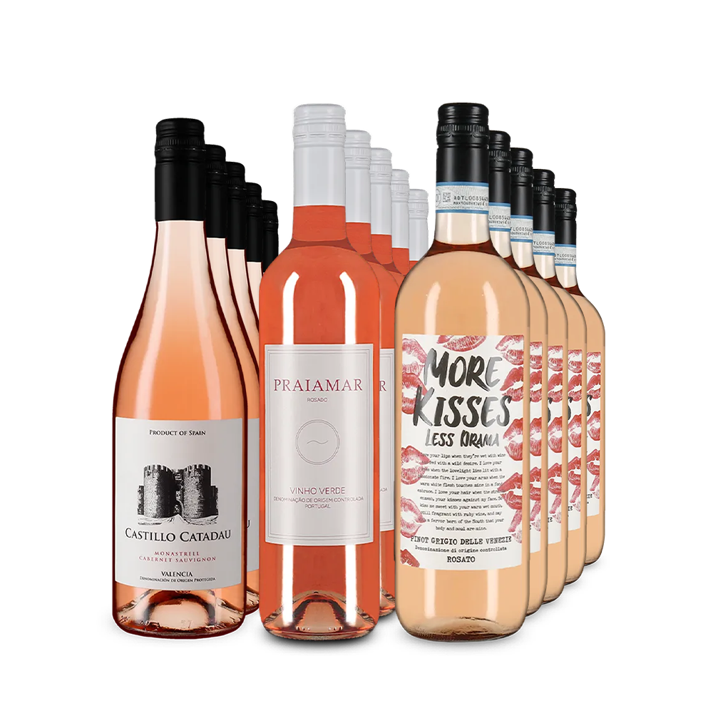Rosé XXL: Juhoeurópske hviezdy v balení 3x5 – Gold