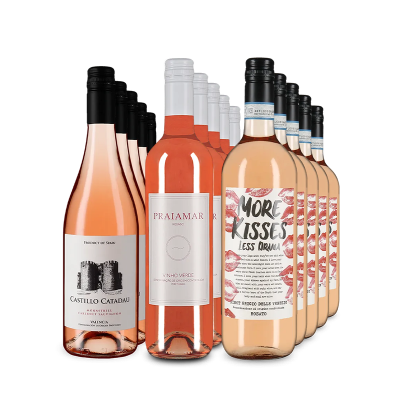Rosé XXL: Juhoeurópske hviezdy v balení 3x5 – Gold