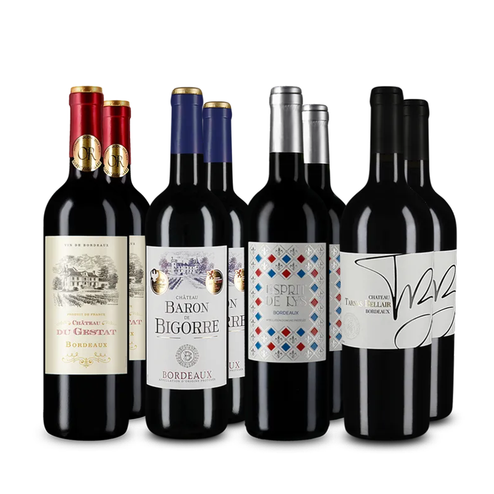 Hviezdne Bordeaux v balení 4x2 – Gold